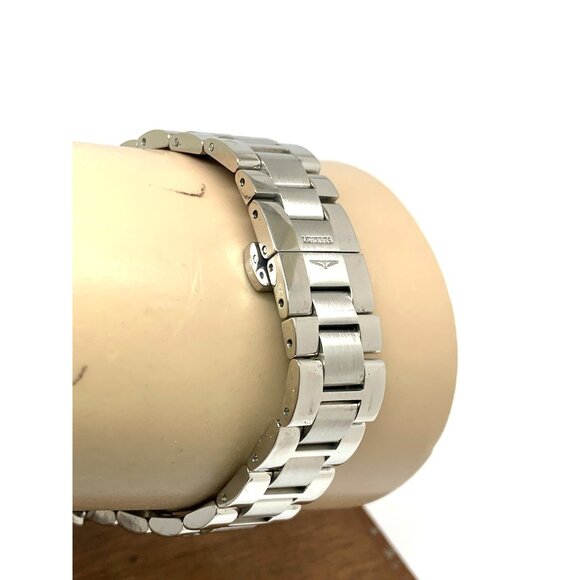 Longines Women's Watch L23864926 Conquest Swiss Quartz Blue Dial Steel 34mm - Picture 9 of 13